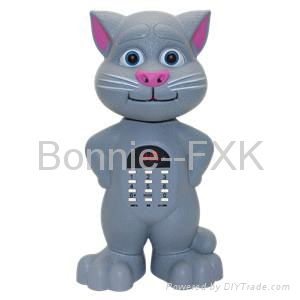 Portable Talking Cat USB/TF/FM Radio Speaker