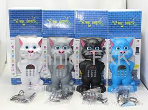 Portable Talking Cat USB/TF/FM Radio Speaker 5