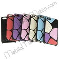 Lizard Cased Leather Coated Hard Cover for iPhone5 1