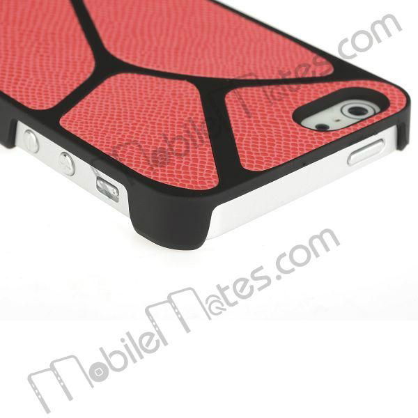 Lizard Cased Leather Coated Hard Cover for iPhone5 2