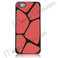 Lizard Cased Leather Coated Hard Cover for iPhone5 3