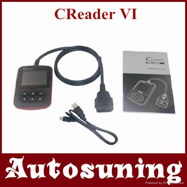 Launch Creader VI OBDII / EOBDII / CANBUS Scanner creader8 code reader 3