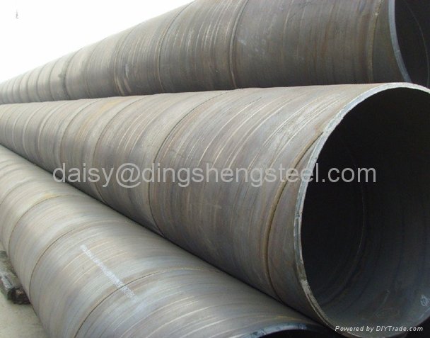 good quality with competitive price and large diameter SSAW spiral welded pipe 2