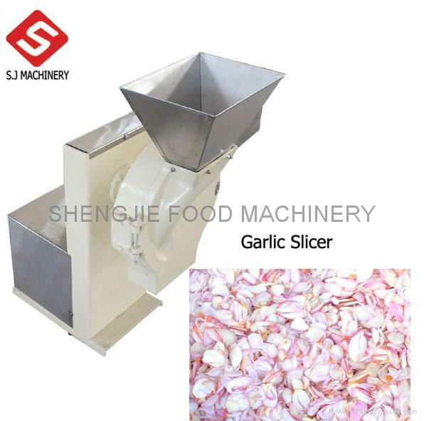 Garlic onion smashing machine,small onion shallot garlic slicing machine 2