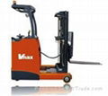 1.0-2.0T Stand-On Electric Reach Forklift  1