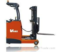 1.0-2.0T Stand-On Electric Reach Forklift 