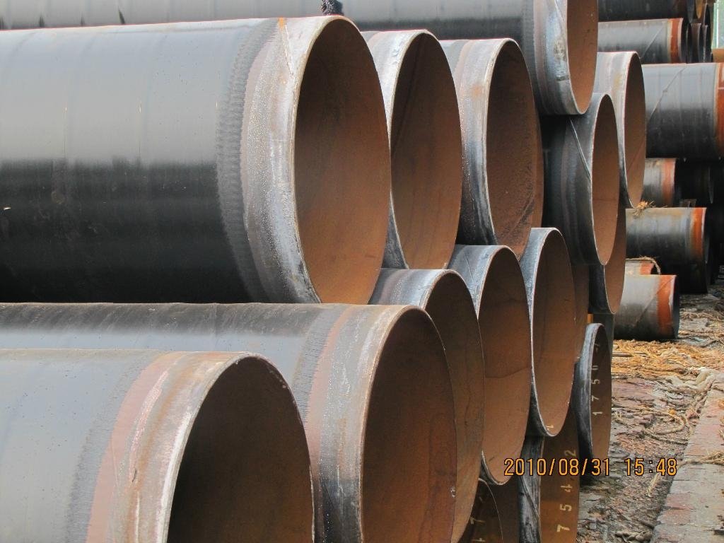 spiral welded steel pipe for maritime facilities