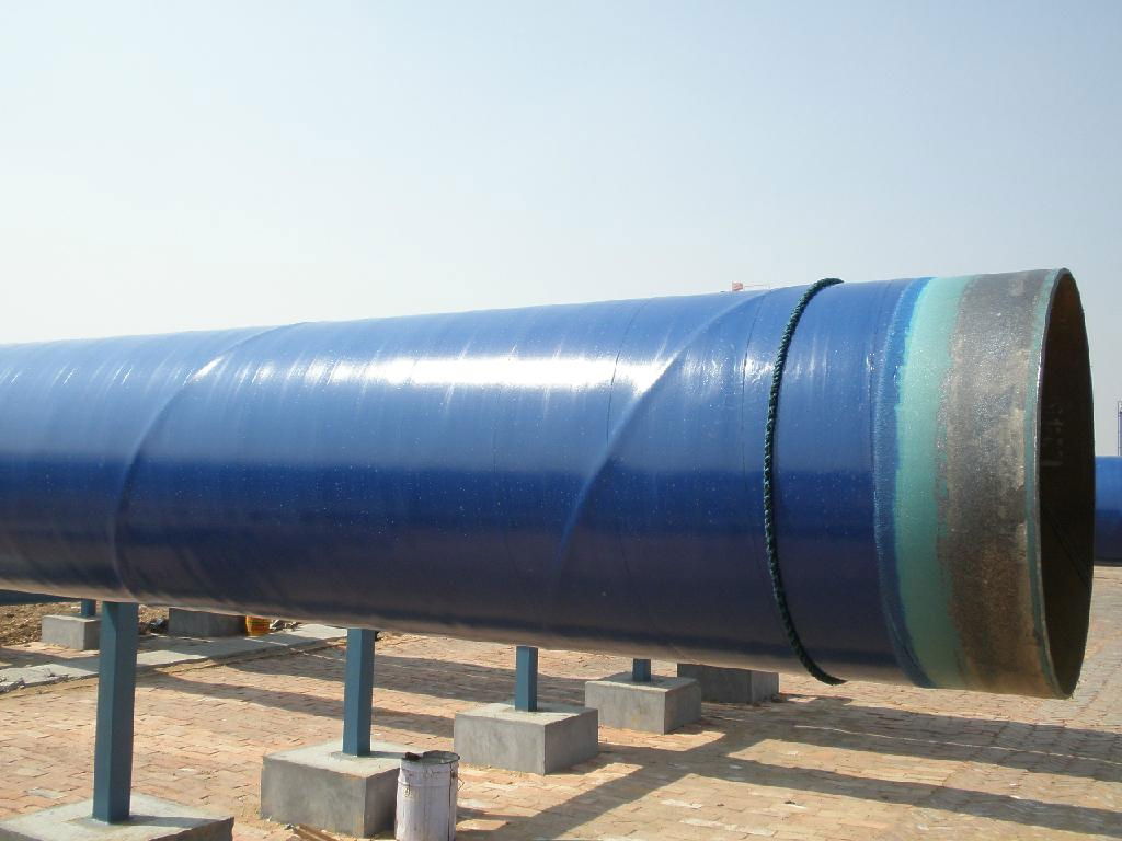 spiral welded steel pipe for heat companies