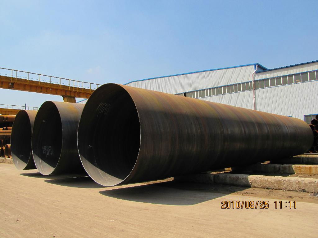 spiral welded steel pipe for heat companies 3
