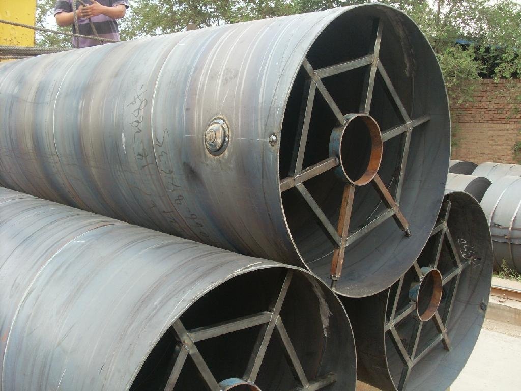 spiral welded steel pipe with coating 4