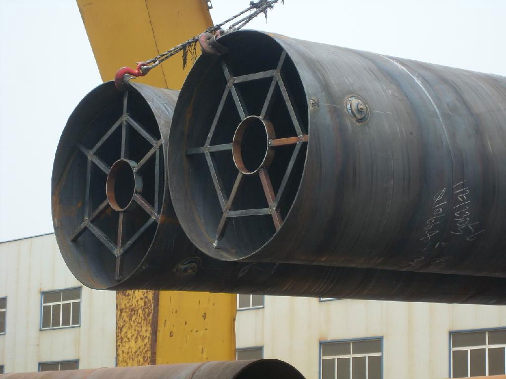 spiral steel pipe with hydroelectric test 4