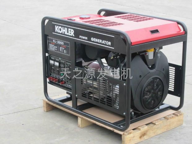 美国科勒原装进口V型缸15KW汽油发电机组 1