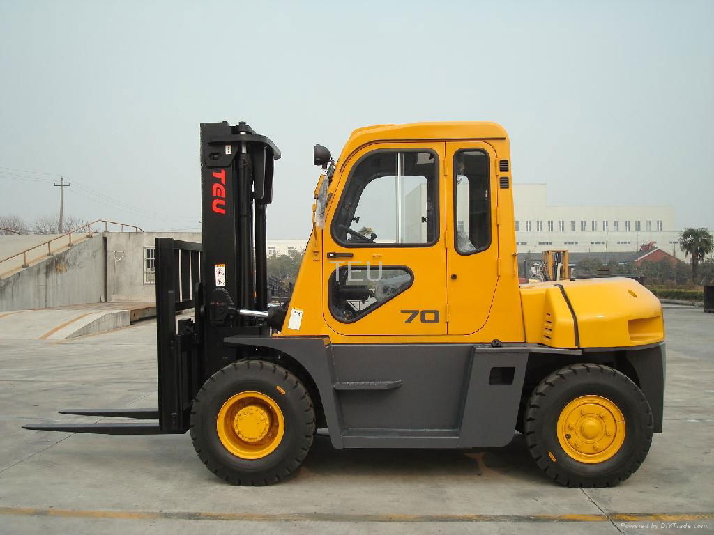 Forklift with cab(7ton)