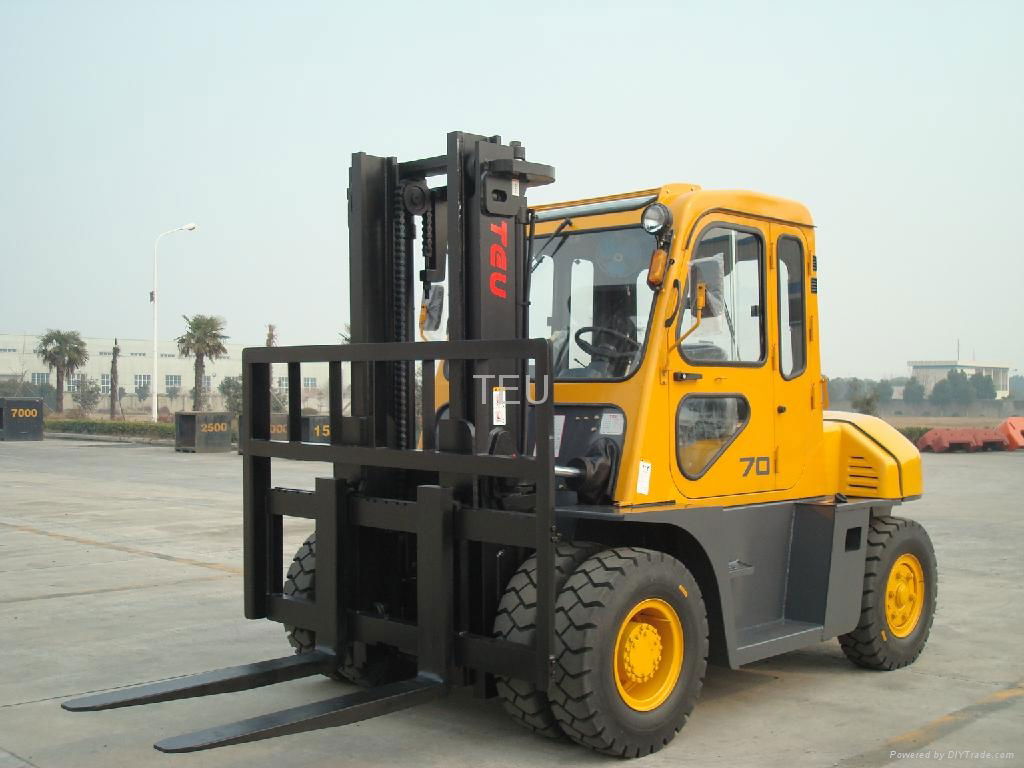 Forklift with cab(7ton) 2