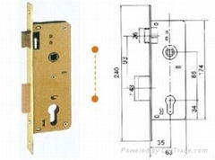 Iron Mortise Door Lock Body (5845A)