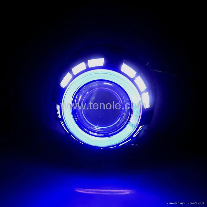 Dual-angel eye Bi-xenon projector lens 4