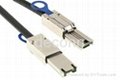 External Mini SAS 4x SFF-8088 to SFF-8088 Cable Mini SAS 26P TO SAS26 4 X 2M