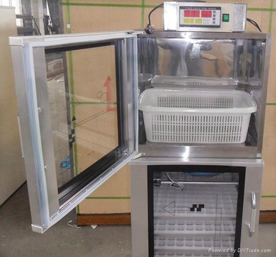 Newest design high quality CE approved automatic small egg incubator  480eggs 3