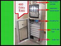 360usd/set Newest design CE approved automatic chicken egg incubator  480eggs