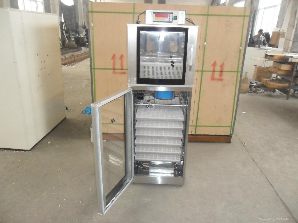 360usd/set Newest design CE approved automatic chicken egg incubator  480eggs 2