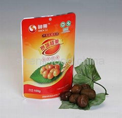 Organic roasted peeled chestnuts