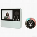 3.2" Video Doorbell  Door Viewer Door Camera Peephole ViewerTake Photos  1