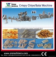 Crispy chips/sala/bugles process line