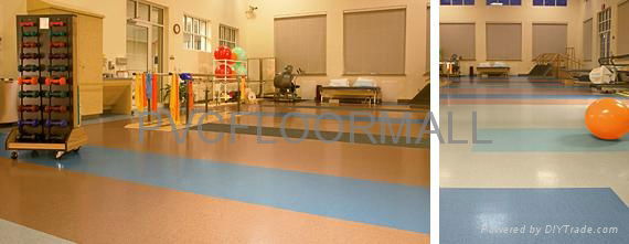 heterogeneous PVC flooring 