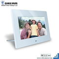 7inch digital photo frame with different frame design