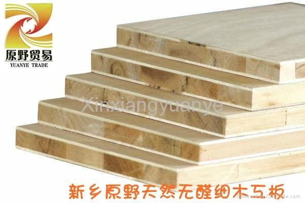 wood supplier of high quality Natural Formaldehyde-free Blockboard 3