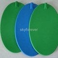 158*95mm tens electrode silicone pads /oval self-adhesive electrode 2