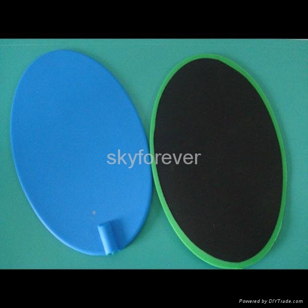 158*95mm tens electrode silicone pads /oval self-adhesive electrode 4