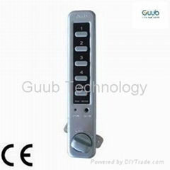 Digital combination lock cabinet door lock