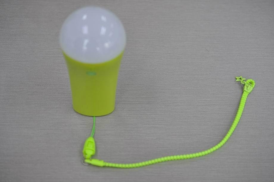 solar rechargeable camp LED bulb  