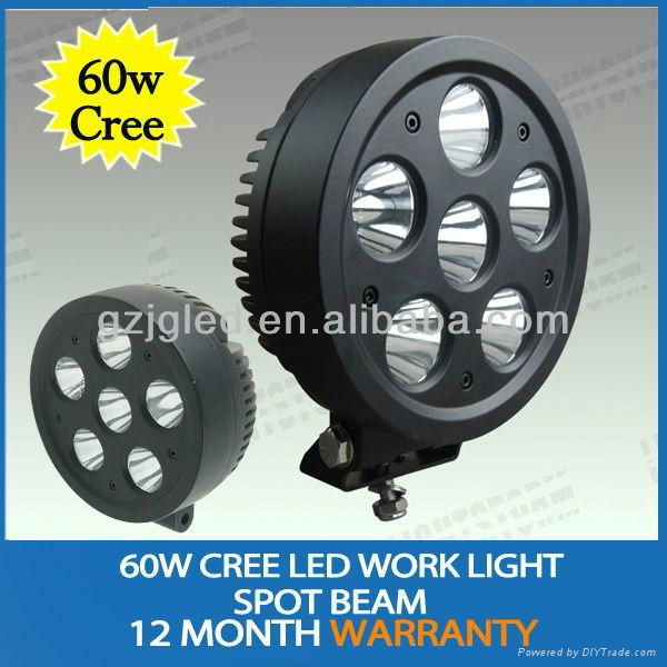 12V ATV CREE led working lamps super bright waterproof 4x4 offroad 