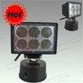  LED 12V Working Light Offroad CREE Off road 18W LED Lights NEW Motocycle Used 1