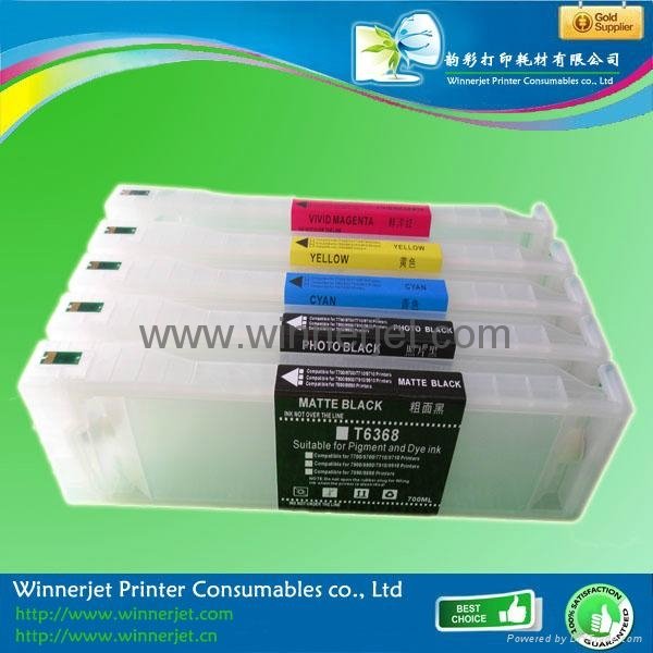 Ink cartridge for Epson 7900 9900 with auto reset chip 2