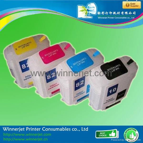 HP Designjet 500 800 510 HP 10 82 ink cartridge with auto reset chip