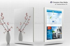 Wall Mount LED Mirror Advertising Player 