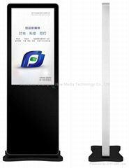 led floor standing advertising player