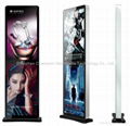 37" dual screen LED advertising media player 1