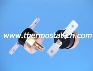 M6 screw copper head thermostat, KSD301 copper head temperature switch 3