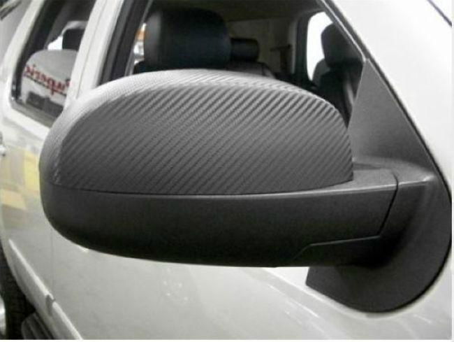 Carbon fiber without air free black car sticker 1.52*30m hot sell  3