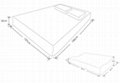 Small Double Memory Foam Mattress 20cm thick + 2 Free Pillow 4