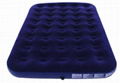 Double Inflatable Air Bed Flocked