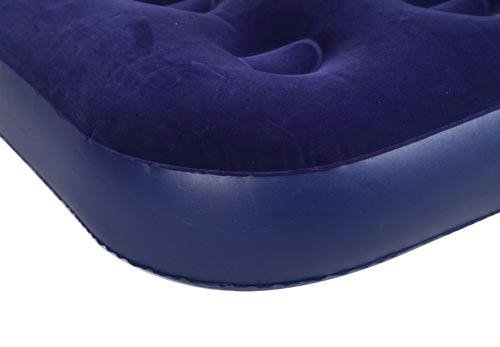 Double Inflatable Air Bed Flocked Mattress Camping 3