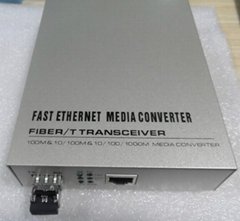 10/100m SFP Multimode Media Converter