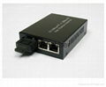 2RJ45 Ports Fast Fiber Ethernet Media Converter 10/100m) 1