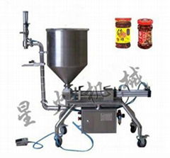 Semi-automatic Chili Sauce Filling Machine 