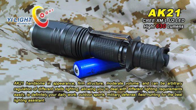 Tactical LED Flashlight 2